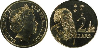 2003 $2 MS69