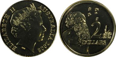 2008 $2 MS69