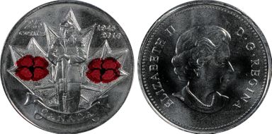 2010 25C Remembrance Day Poppies MS66