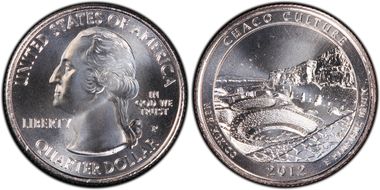 2012-P 25C Chaco Culture NP MS68