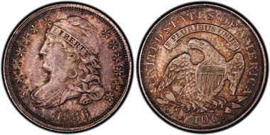 1836 10C MS64+