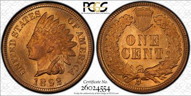 1892 1C MS64+ RD