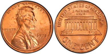 1971 1C DDO FS-101 MS64RD