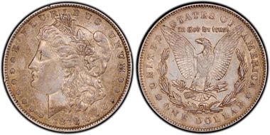 1878 7TF $1 VAM 198 XF45