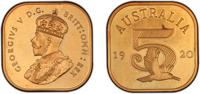 1920 5 Shil X#1a PR64