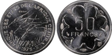 1976-A  P50 Fr KM-E8 Essai SP67