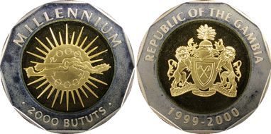 nd(1999) 2000 B Millennium PR66DCAM