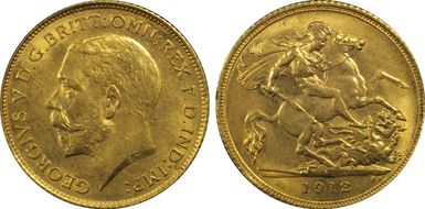 1912-S 1/2 Sov S-4009 MS62