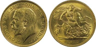 1915-S 1/2 Sov S-4009 MS64