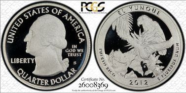 2012-S 25C El Yunque NP - Silver PR70DCAM