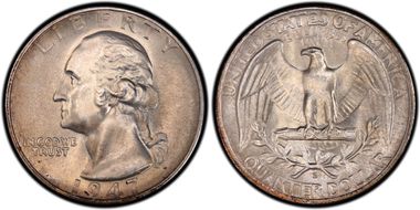 1947-S/S 25C RPM, FS-501 MS67