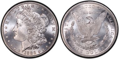 1886-S $1 MS66