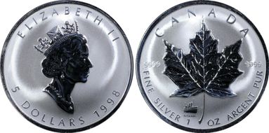 1998 $5 ML Titanic Privy SP68