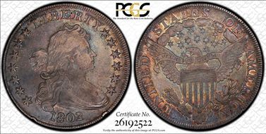 1802/1 $1 XF40