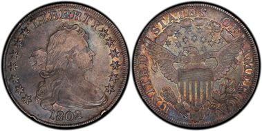 1802/1 $1 XF40