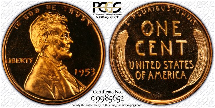 Cert 09985652 - Coin Image