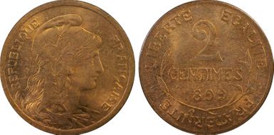 1899 2C Gad-107 F-110 MS65RD