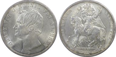1871-B Thaler Victory  Dav-898 MS63