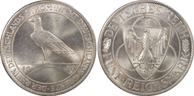 1930-A 5 Mk Rhineland J-346 MS65