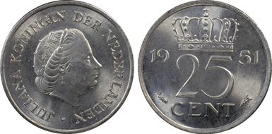 1951 25C KM-183 MS65