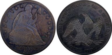 1859 $1 PR64