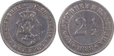 1888 2 1/2 S KM-8 N1