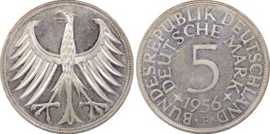 1956-F 5 Mk J-387 MS65