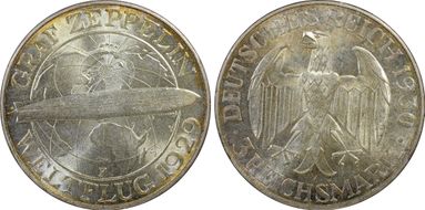 1930-F 3 Mk J-342 Zeppelin Ag MS63