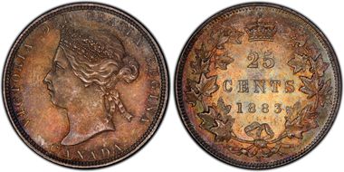 1883-H 25C MS65