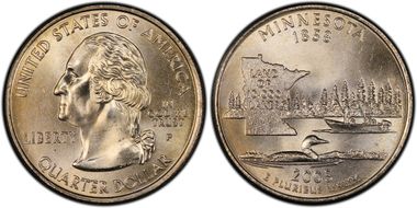 2005-P 25C Minnesota DDR-030 MS66