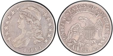 1811 50C Large 8 VF30