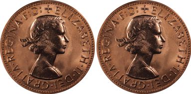 1960 Y. (p) 1D PR65RD