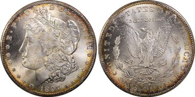 1897-S $1 MS66+