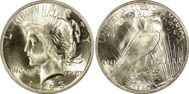 1923 $1 MS66+