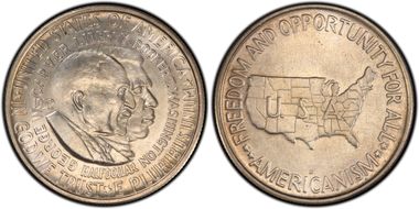 1952-D 50C Washington-Carver MS66