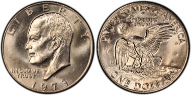 1973-D $1 MS66