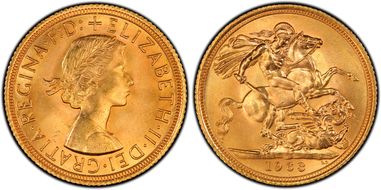 1963 Sov S-4125 St. George MS64