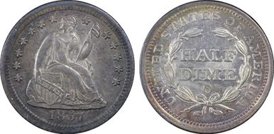 1857-O H10C AU58