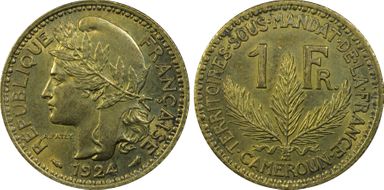 1924 1 Fr Lec-6 MS63