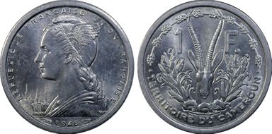 1948 1 Fr Lec-20 MS65