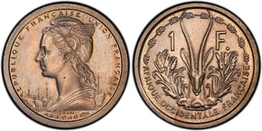 1948 P1 Fr Lec-4 Essai Cu-Ni SP64