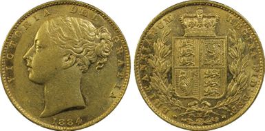 1884-M Sov S-3854A Shield AU55