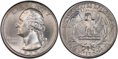 1932-D 25C MS64