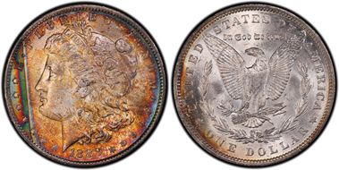 1888 $1 MS64+