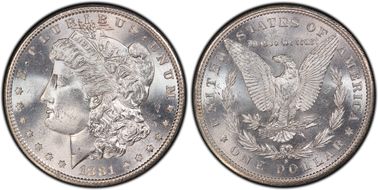 1881-S $1 MS65
