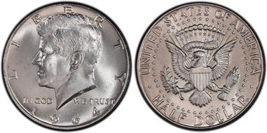 1964 50C DDO, FS-102 MS65