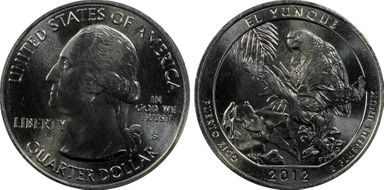 2012-S 25C El Yunque NP First Strike MS66