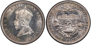 1927(m) Florin Canberra  KM-31 MS63