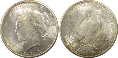 1925-S $1 MS64