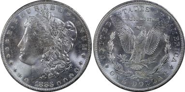 1883-O $1 MS66